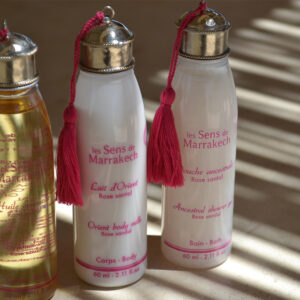 Gamme format voyage rose et santal (4 produits)