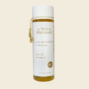 Huile bronzante SPF5